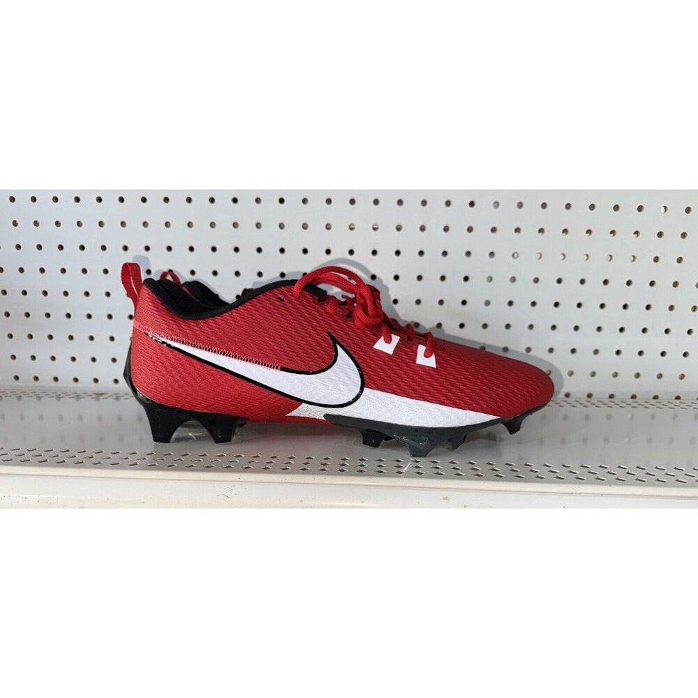 Nike Vapor Edge Speed 360 2 Mens Football Cleats Size 15 Red Gray Black White